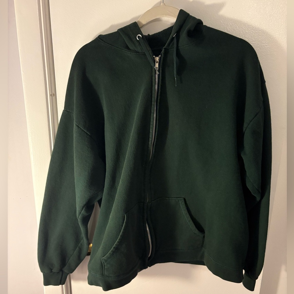 Zip up sweatshirt
